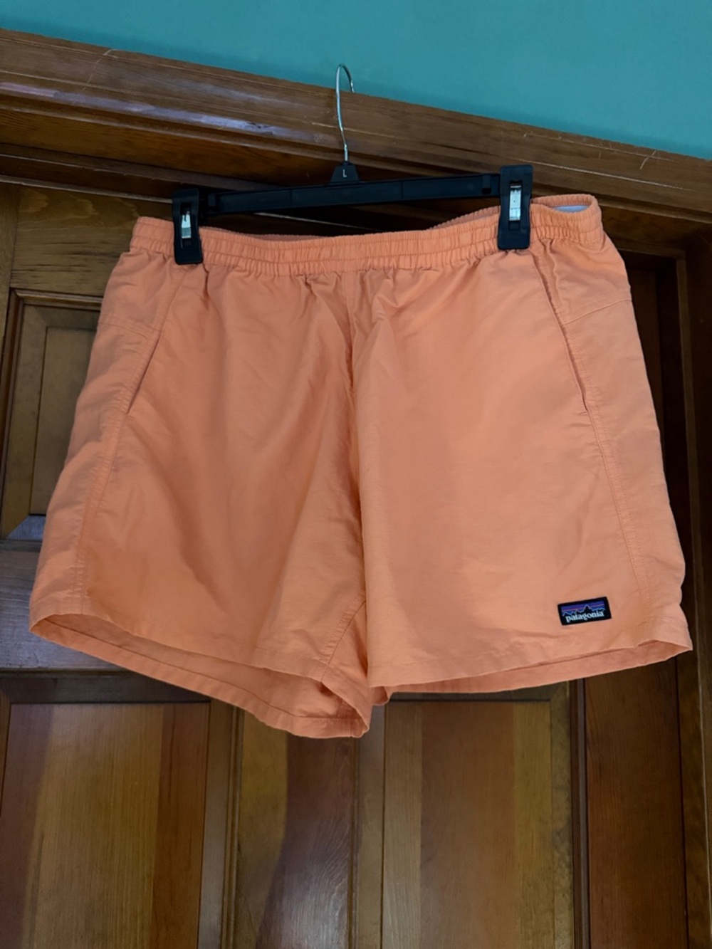 Patagonia Women’s Coral Peach Athletic Shorts